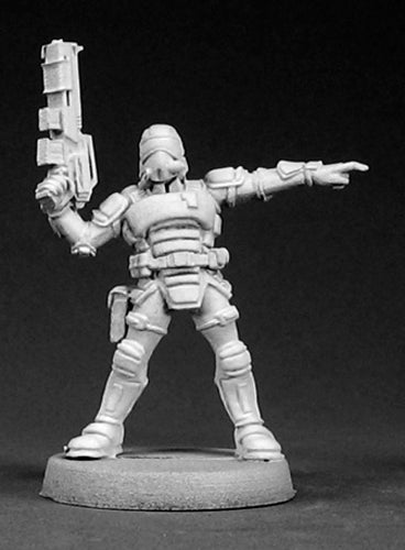 Reaper Miniatures NOVA Corporate Security Sergeant #50005 Chronoscope Figure
