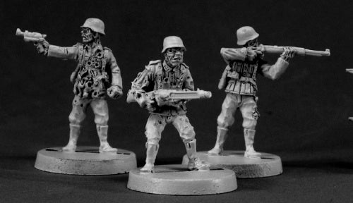 Reaper Miniatures Zombie German Soldiers (3) #50020 Chronoscope D&D Mini Figures