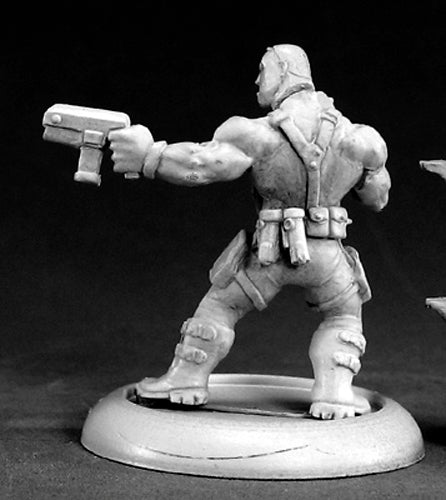 Reaper Miniatures Frank Russo, Mercenary Hero #50044 Chronoscope D&D Mini Figure