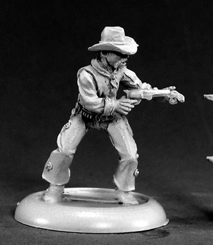 Reaper Miniatures Rio Wilson, Cowboy #50049 Chronoscope Unpainted RPG D&D Figure