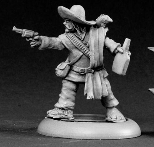 Reaper Miniatures Lobo Sanchez, Bandito #50050 Chronoscope D&D RPG Mini Figure