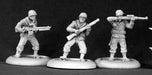 Reaper Miniatures WWII American Infantry (3) #50075 Chronoscope RPG Mini Figure