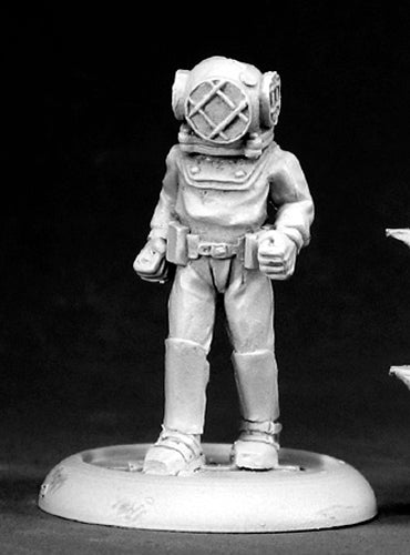 Reaper Miniatures Deep Sea Diver #50085 Chronoscope Metal D&D RPG Mini Figure