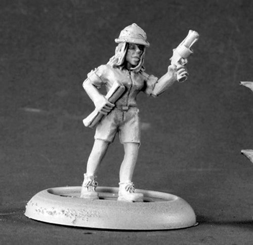 Reaper Miniatures Sheila Valentine, Archaeologist #50088 Chronoscope Mini Figure