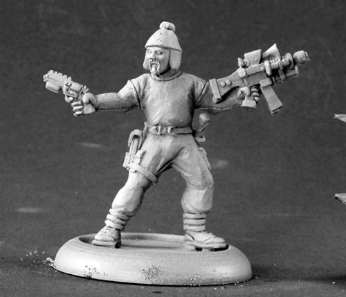Reaper Miniatures Turk, Space Salvager #50110 Chronoscope D&D RPG Mini Figure