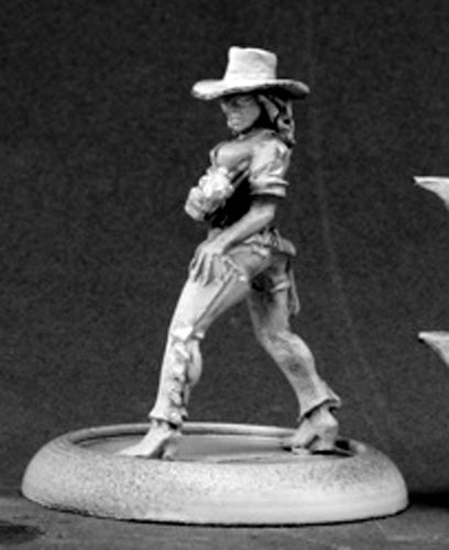 Reaper Miniatures Diamond Sue Dawson, Cowgirl #50111 Chronoscope RPG Mini Figure