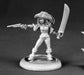 Reaper Miniatures Racquel Blackrose, Buccaneer #50134 Chronoscope Mini Figure
