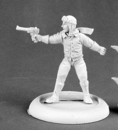 Reaper Miniatures Grant Dylan, Heroic Pilot #50158 Chronoscope RPG Mini Figure