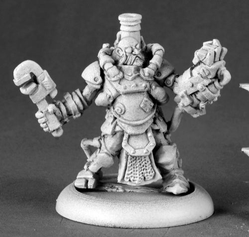 Reaper Miniatures Decker Lugstamp, Steampunk Hero #50165 Chronoscope Mini Figure