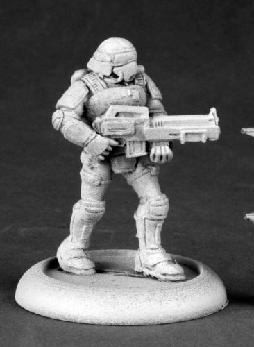 Reaper Miniatures Nova Corp Rifleman #50183 Chronoscope D&D RPG Mini Figure