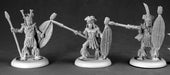 Reaper Miniatures Zulu Warriors II (3) #50185 Chronoscope D&D RPG Mini Figure