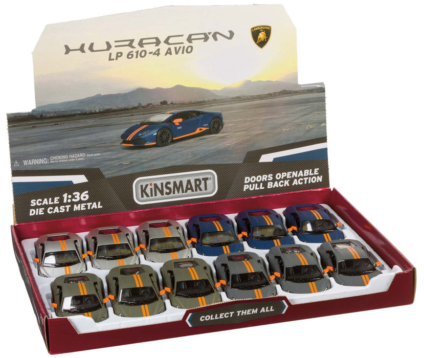Die-Cast Metal Lamborghini Huracan - Choose Your Color