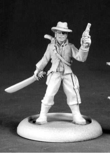 Reaper Miniatures Frank Buck, Adventurer #50204 Chronoscope D&D RPG Mini Figure