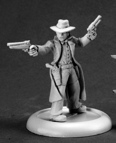 Reaper Miniatures Hank Callahan, Gunslinger #50251 Chronoscope Unpainted Metal