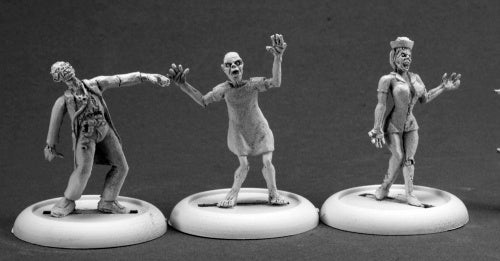 Reaper Miniatures Zombies: Doctor Nurse and Patient #50266 Chronoscope Figure