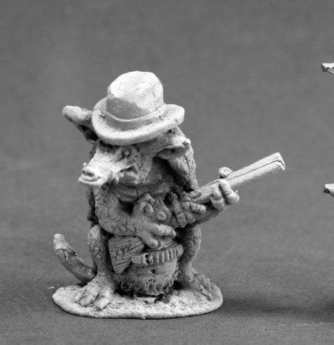 Reaper Miniatures Leatherhide, Armadillo Man #50320 Chronoscope RPG Mini Figure