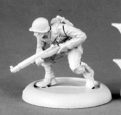 Reaper Miniatures Pfc. Tim Hernandez #50339 Chronoscope Unpainted Metal Figure
