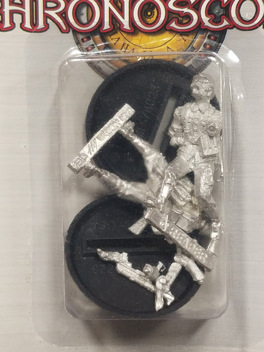 Reaper Miniatures Zombie Nazi Soldiers (2) 50340 Chronoscope Unpainted Metal