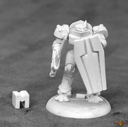 Reaper Miniatures Space Goblin in Power Armor #50343 Chronoscope Unpainted Metal