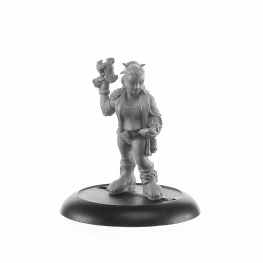 Sibyll Tyrrell, Cyberist Hacker #50351 Chronoscope Unpainted Metal Miniature Figure