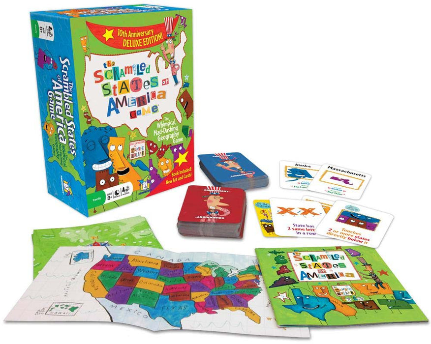 The Scrambled States of America Game Deluxe Edition