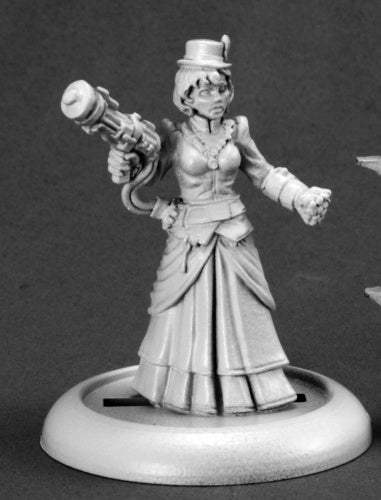 Reaper Miniatures Mad Scientist (Female) #59009 Savage Worlds Unpainted D&D Mini