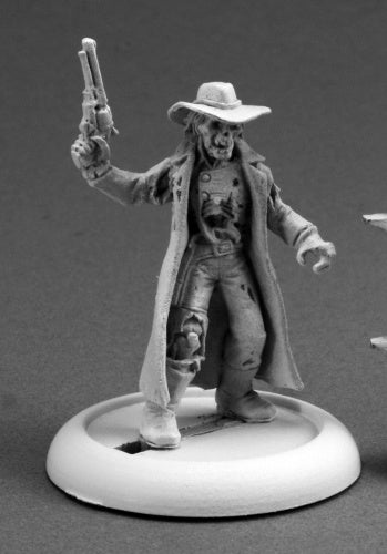 Reaper Miniatures Undead Outlaw #59017 Savage Worlds Unpainted RPG Mini Figure