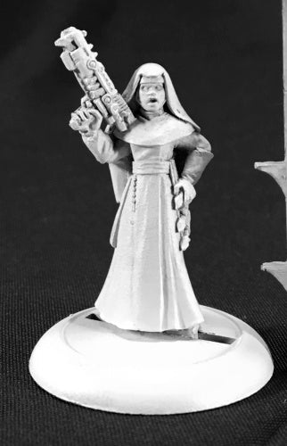 Reaper Miniatures Order of St. George Nun #59048 Savage Worlds Unpainted Metal