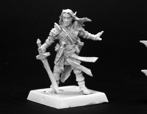 Reaper Miniatures Arael, Half Elf Cleric #60005 Pathfinder Miniatures Unpainted