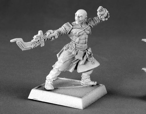 Reaper Miniatures Sajan, Iconic Monk #60016 Pathfinder Miniatures Unpainted Mini