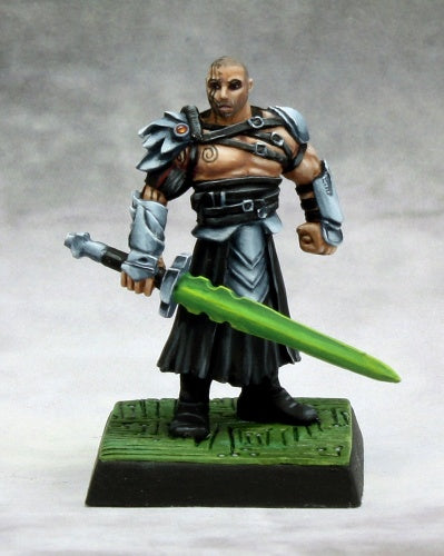 Reaper Miniatures Technic League Captain #60113 Pathfinder Miniatures Unpainted