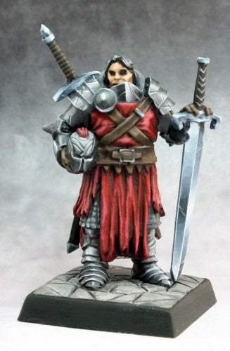 Reaper Miniatures Mendevian Crusader #60160 Pathfinder Miniatures Unpainted Mini
