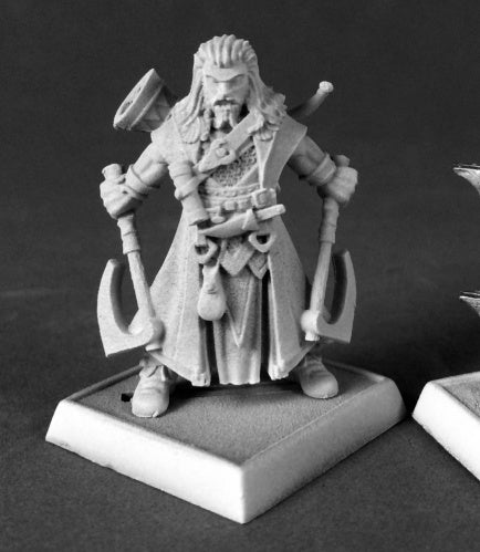 Reaper Miniatures Hakon Iconic Skald #60182 Pathfinder Unpainted Figure