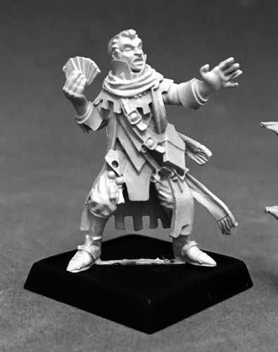 Reaper Miniatures Erasmus Iconic Medium #60201 Pathfinder Unpainted Figure