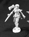 Reaper Miniatures Female Glaive (Axe on Back) #62117 Numenera Unpainted Metal