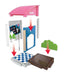 BRIO 13 Piece Ice Cream Shop Building with People and Accessories