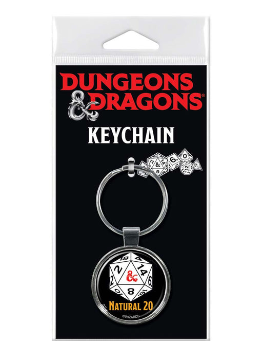 Dungeons & Dragons Keychain - Natural 20