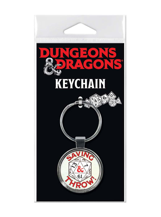 Dungeons & Dragons Keychain - Saving Throw!