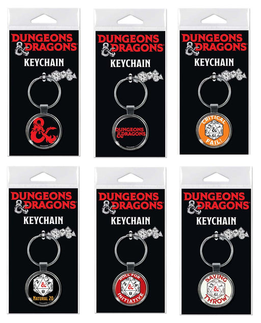 Dungeons & Dragons Keychain - Choose your Type