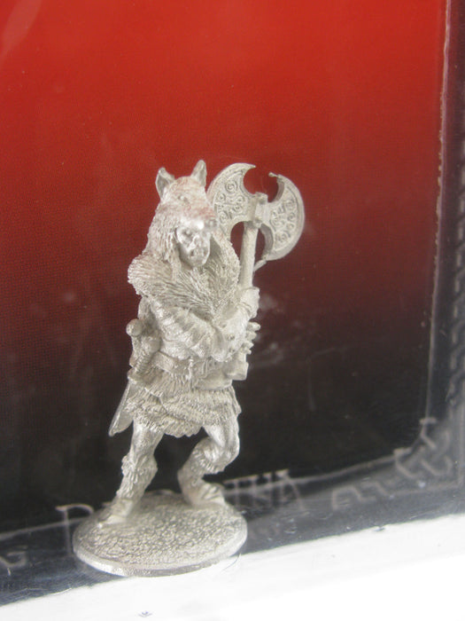 Male Human Totem Warrior Wolf #67-012 Arcana Unearthed Evolved RPG Metal Figure