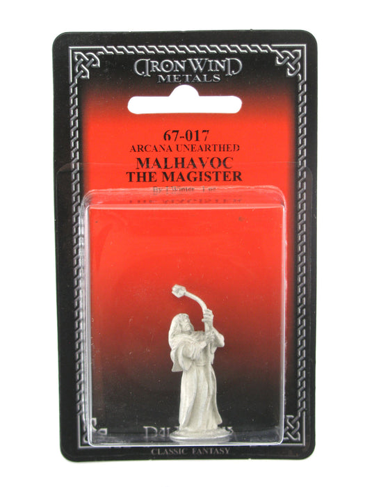 Malhavoc The Magister #67-017 Arcana Unearthed Evolved Metal Ral Partha Figure