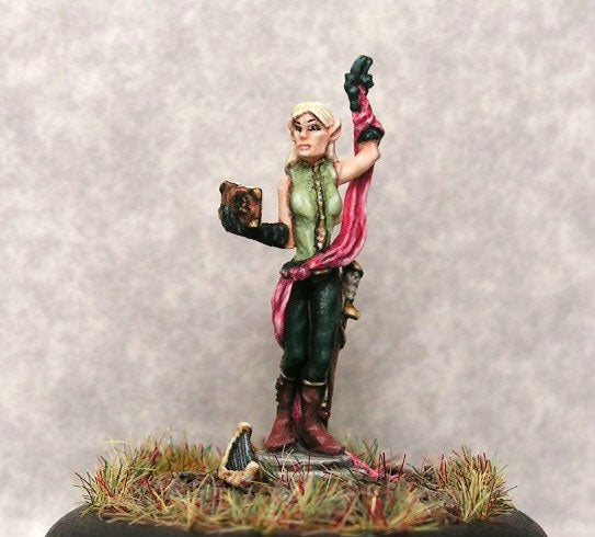 Female Loresong Faen Magister #67-027 Arcana Unearthed Evolved RPG Metal Figure