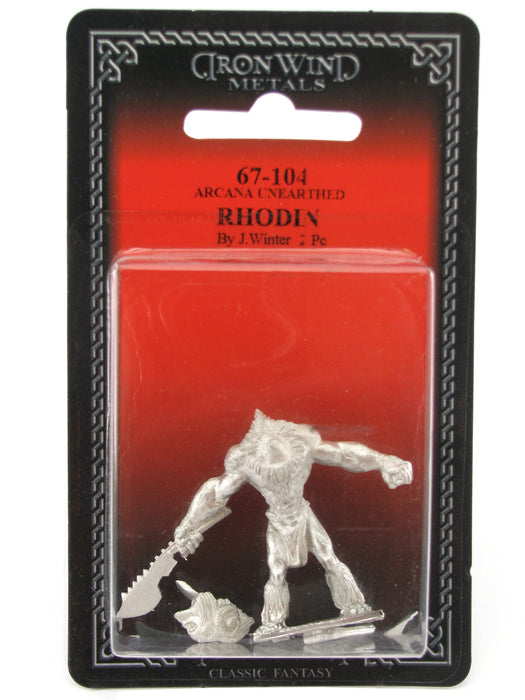 Rhodin #67-104 Arcana Unearthed Evolved RPG Metal Ral Partha Figure