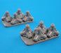 CAV: Strike Operations Battlefield Terrain Tetrapods (2 Sets of 4) #72606 Unpainted Plastic