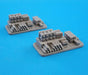 CAV: Strike Operations Battlefield Terrain Ammo Dump (2) #72607 Unpainted Plastic