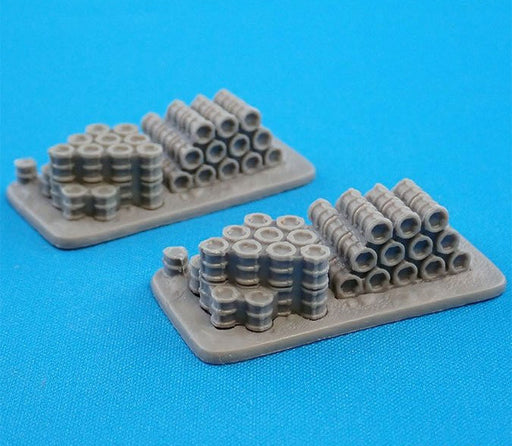 CAV: Strike Operations Battlefield Terrain Fuel Depot (2) #72608 Unpainted Plastic