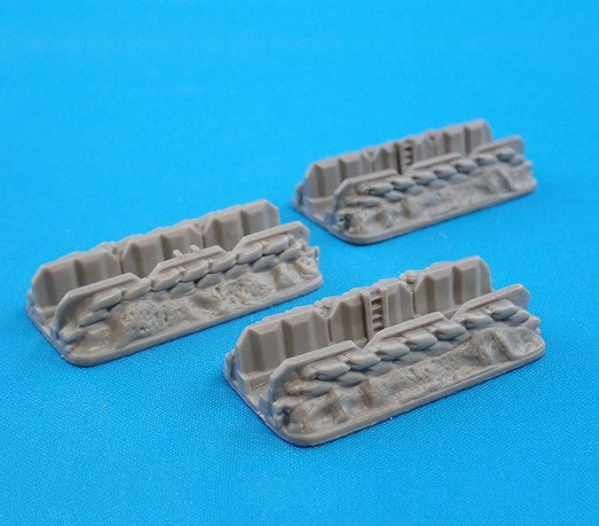 CAV: Strike Operations Battlefield Terrain Trench (3) #72621 Unpainted Plastic