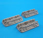 CAV: Strike Operations Battlefield Terrain Trench (3) #72621 Unpainted Plastic
