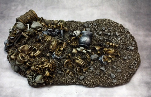 Reaper Miniatures Treasure Hoard Vignette Base (Resin) 74026 Unpainted Accessory