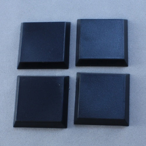 Reaper Miniatures 1" Square Plastic Flat Top Base (20 Pieces) #74038 Accessory